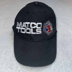 Matco Tools Hat Matco Black Hat Adjustable Baseball Hat Adult Hat Black Cap